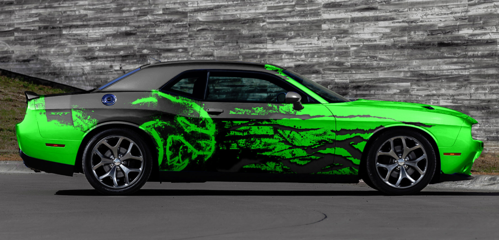 Hellcat Car Wrap